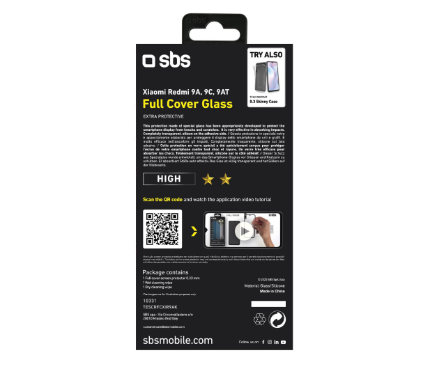 SBS SZKLO do Xiaomi Redmi 9A - 1459222 - zdjęcie 3